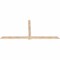 Ekena Millwork Eugene Smooth Timber Gable Bracket, Douglas Fir, 84"W x 38"H x 1 1/2"D x 3 1/2"F, 11/12 Pitch GBW084X38X0204EUG00SDF - alternate 4